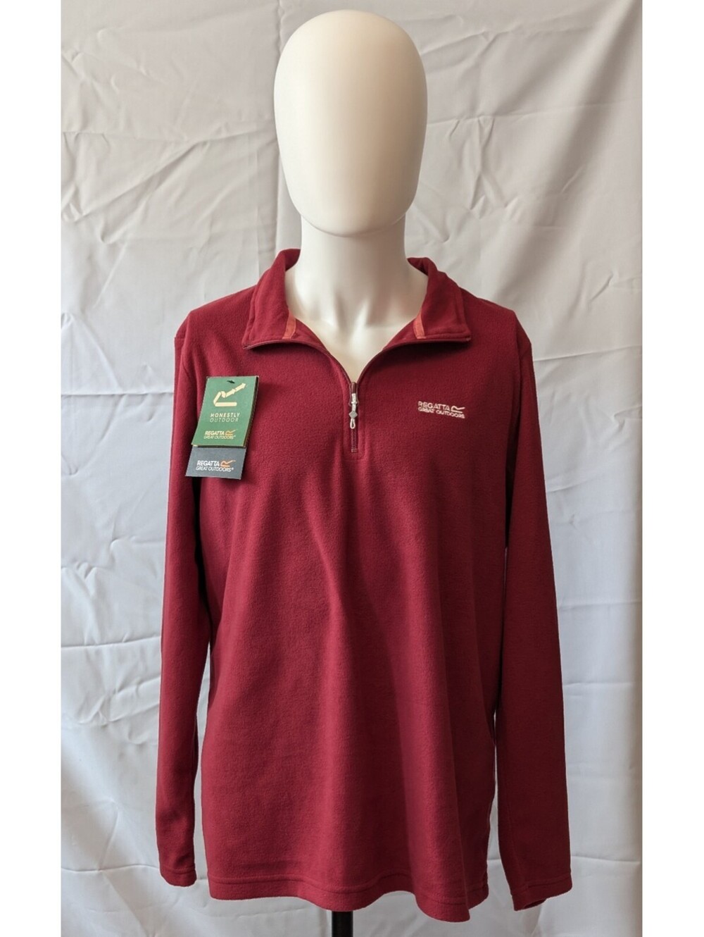 Regatta Womens Sweethart Lightweight 1/2 Zip Outdoor Walking Fleece Pullover XXL